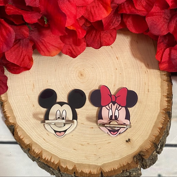 Mickey & Minnie Mouse Cell Phone Ring & Kickstand - Picture 3 of 8